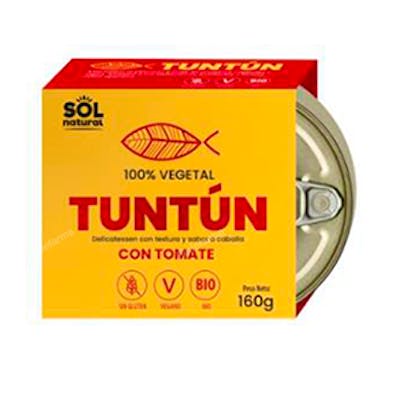 TUNTUN CABALLA con tomate 160gr. BIO VEGAN