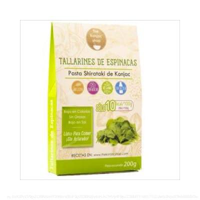 TALLARINES DE ESPINACAS DE KONJAC 200gr. SG VEGAN