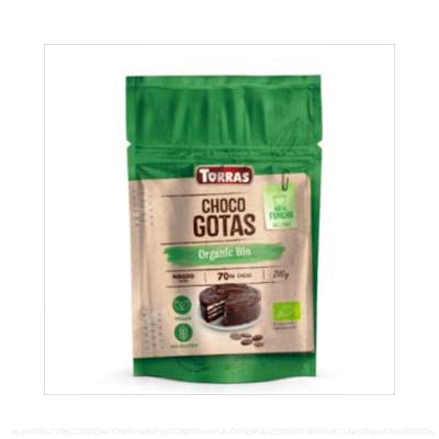 GOTAS DE CHOCOLATE 70% 200gr. BIO SG VEGAN