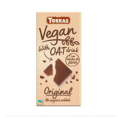 CHOCOLATE con bebida avena 100gr. VEGAN