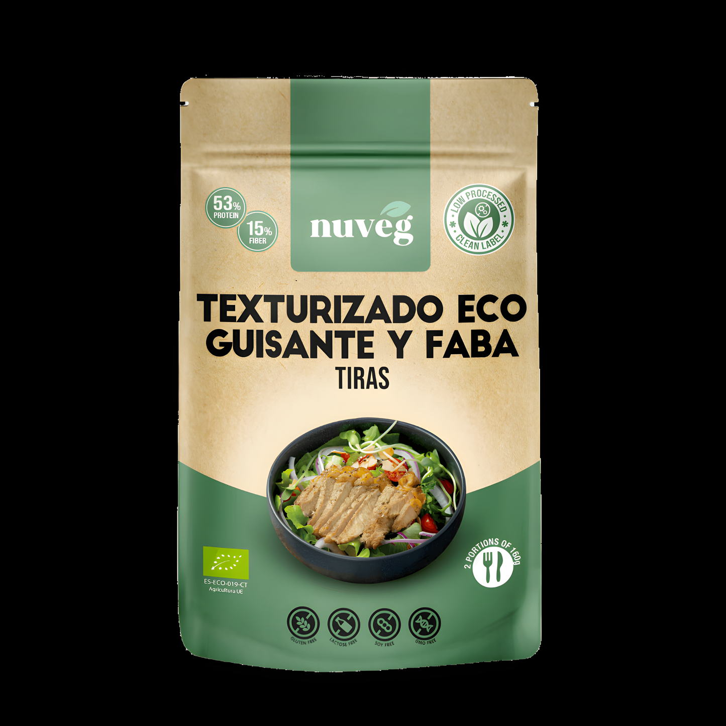 Nuveg Tiras de Carne Veganas 80gr. Eco