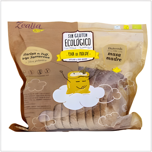 Zealia Pan de Molde Masa Madre 360gr. Bio Sg Vegan