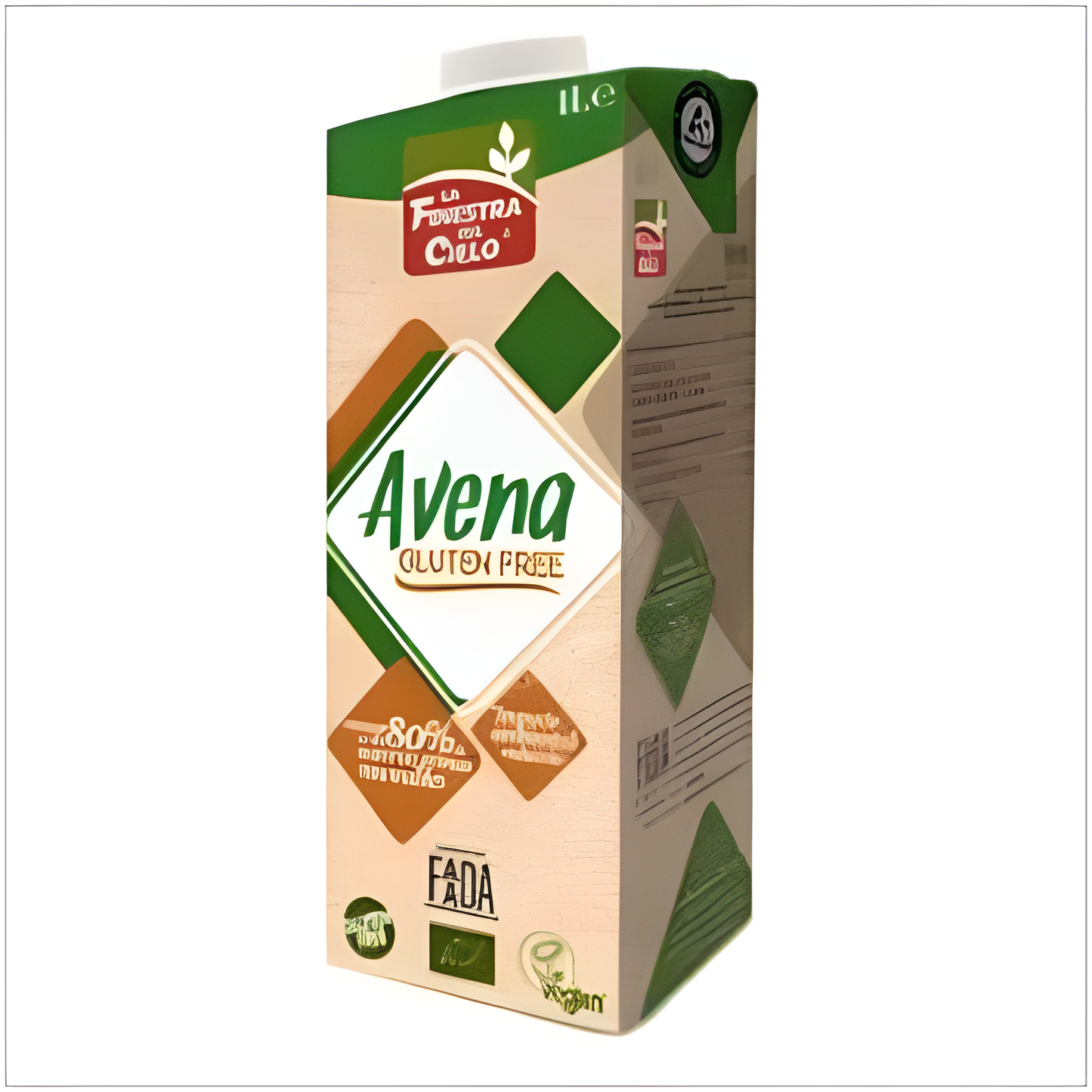 La Finestra Sul Cielo Bebida Vegetal de Avena 1lt 6uds. Bio Sg Vegan