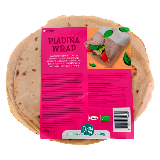 Piadina Wrap Harina Espelta-avena 240gr Bio Vegan