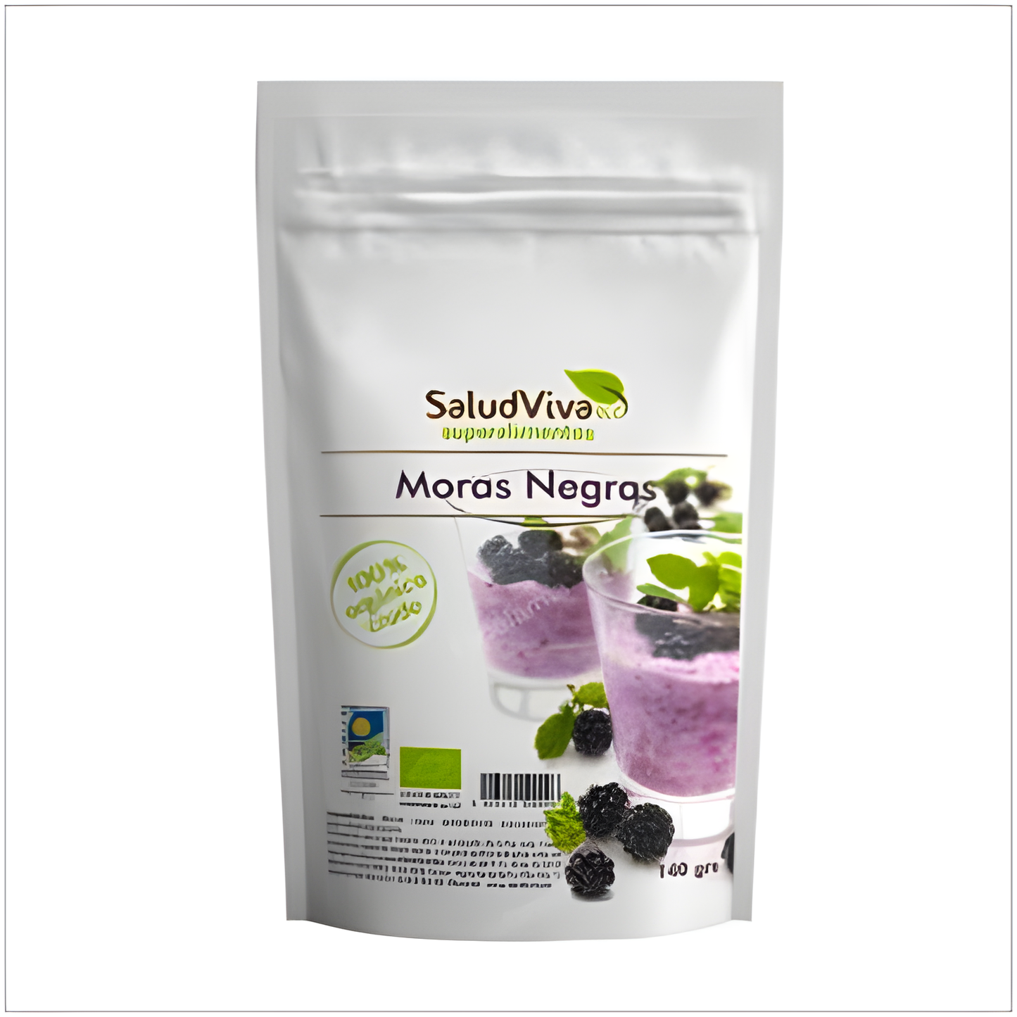 Salud Viva Moras Negras 140gr. Eco Sg S/a Vegan