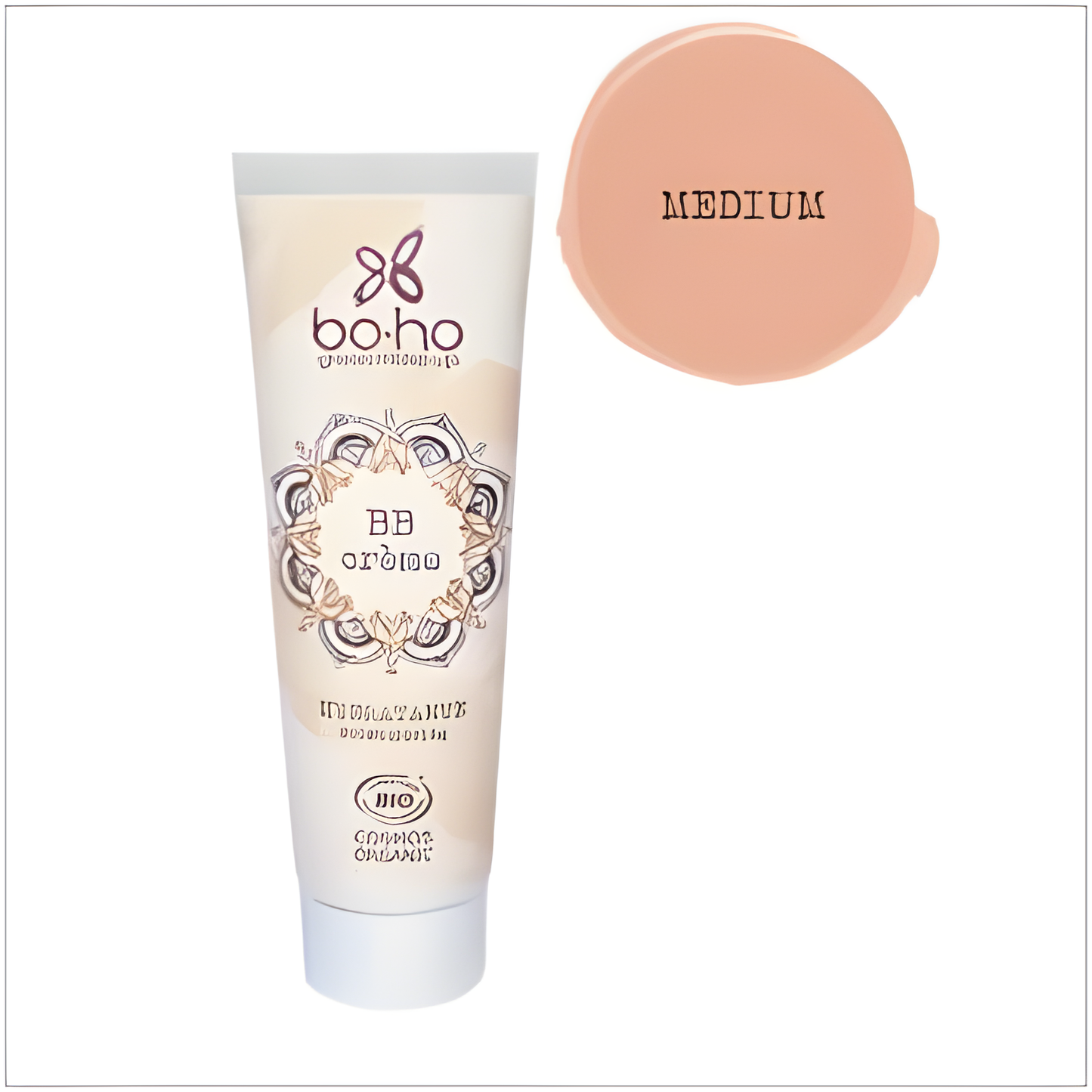 Boho Green Make Up Bb Cream 04 Medium Hidratante 30ml. Bio Vegan