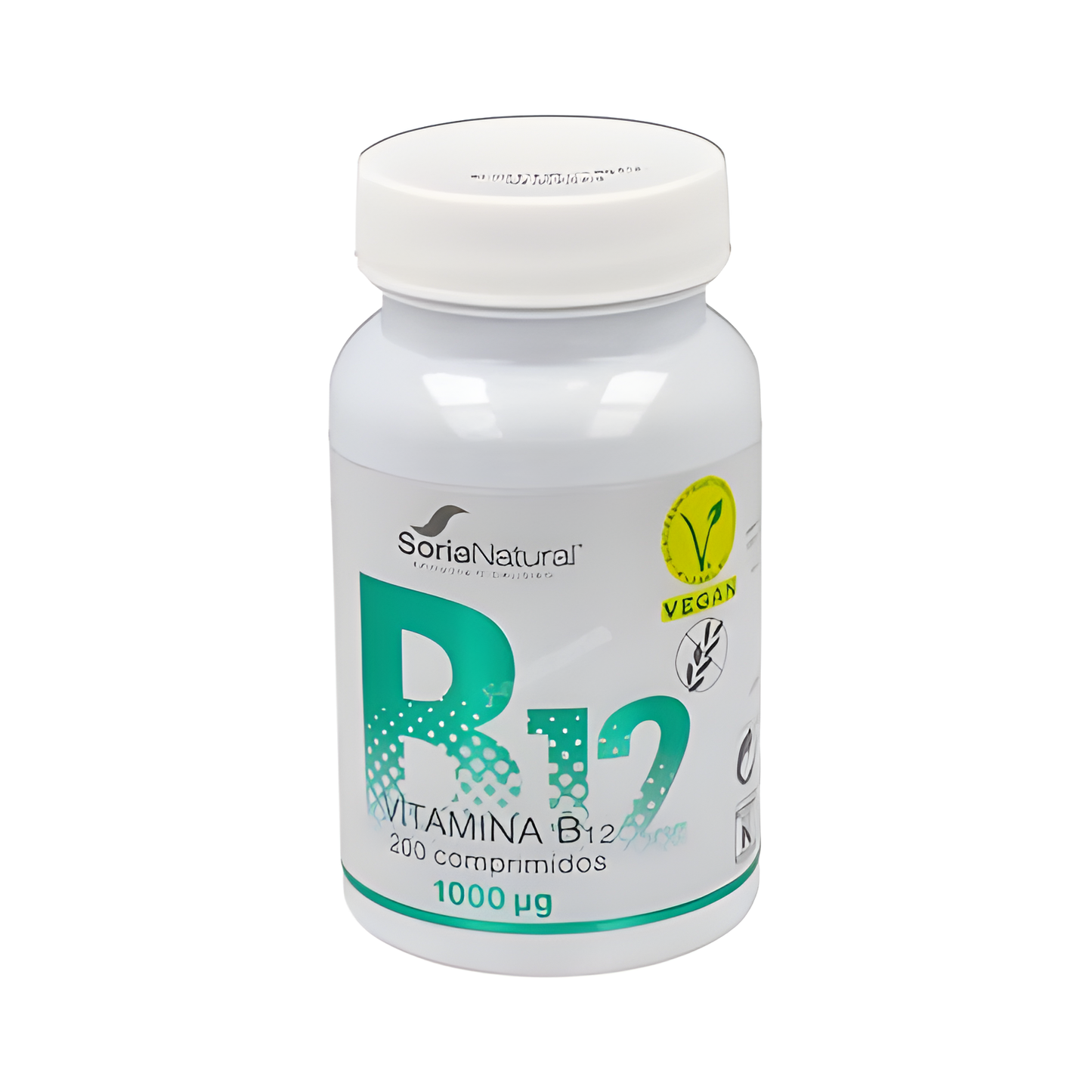 Soria Natural Vitamina B12 Liberacion Sostenida 250mg 200c Vegan