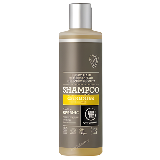 URTEKRAM CHAMPU MANZANILLA cabello claro 250ml. ECOVEGAN