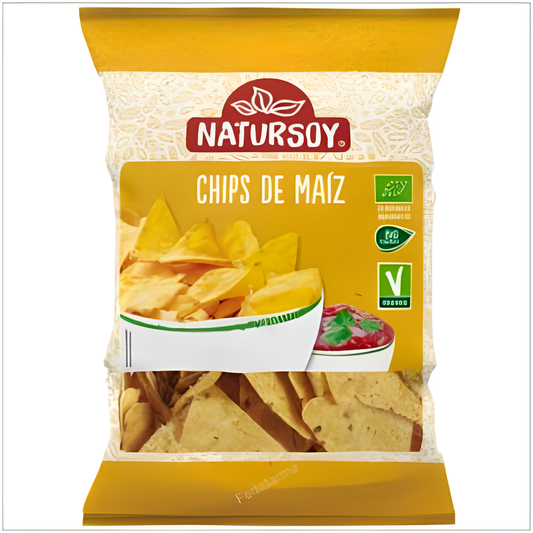 NATURSOY CHIPS DE MAIZ 125gr. BIO VEGAN
