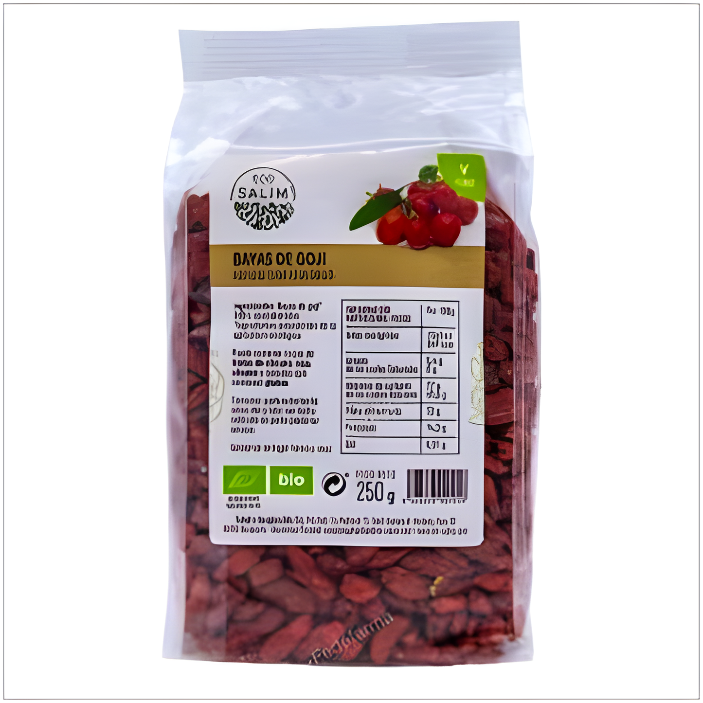 ECO SALIM BAYAS DE GOJI 250gr. BIO VEGAN