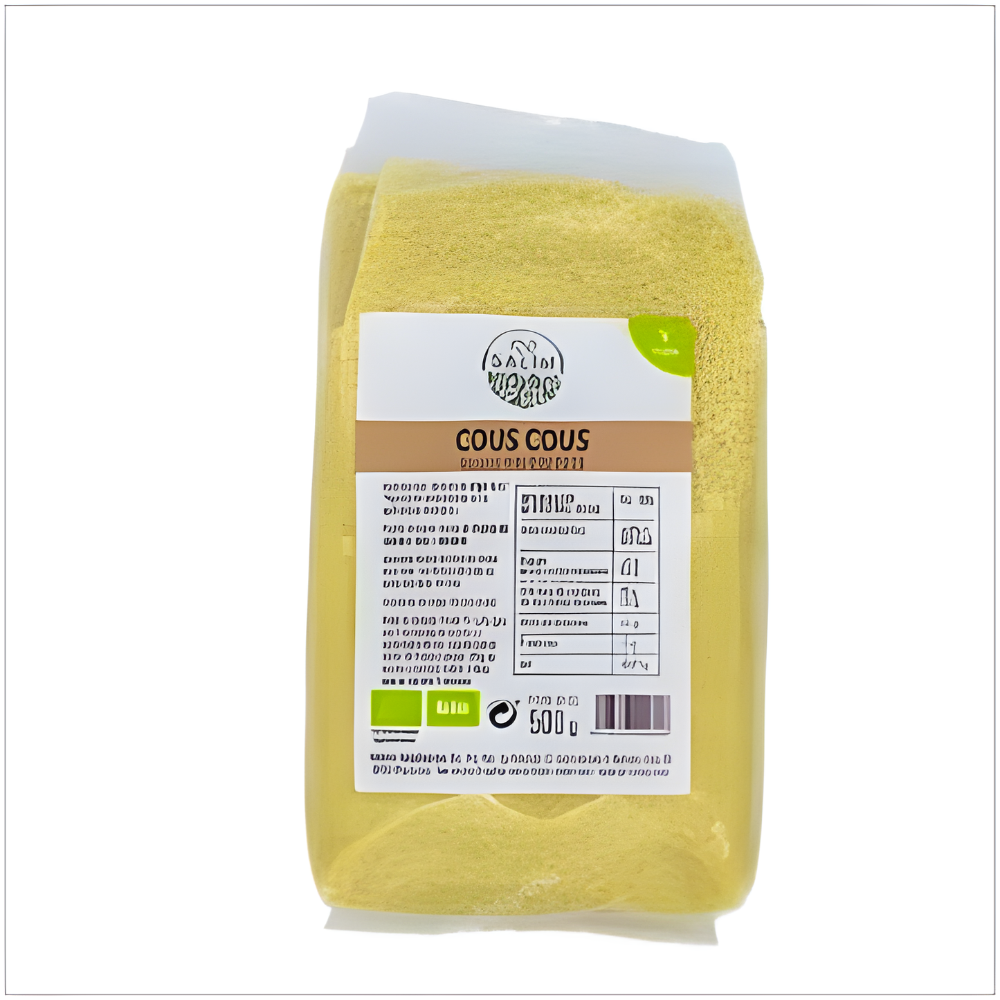 ECO SALIM CUSCUS BLANCO 500gr. BIO VEGAN
