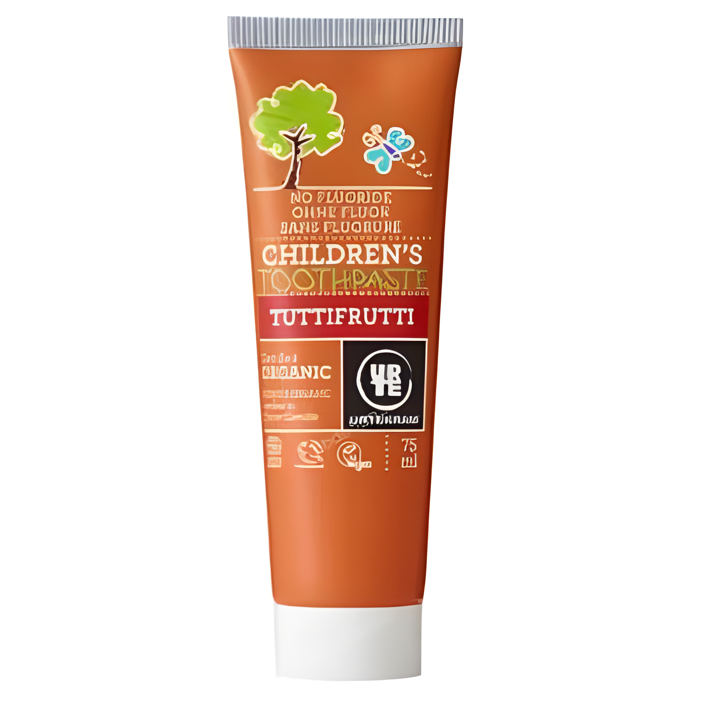 URTEKRAM DENTIFRICO NIÑOS tutti fruti 75ml. ECO VEGAN