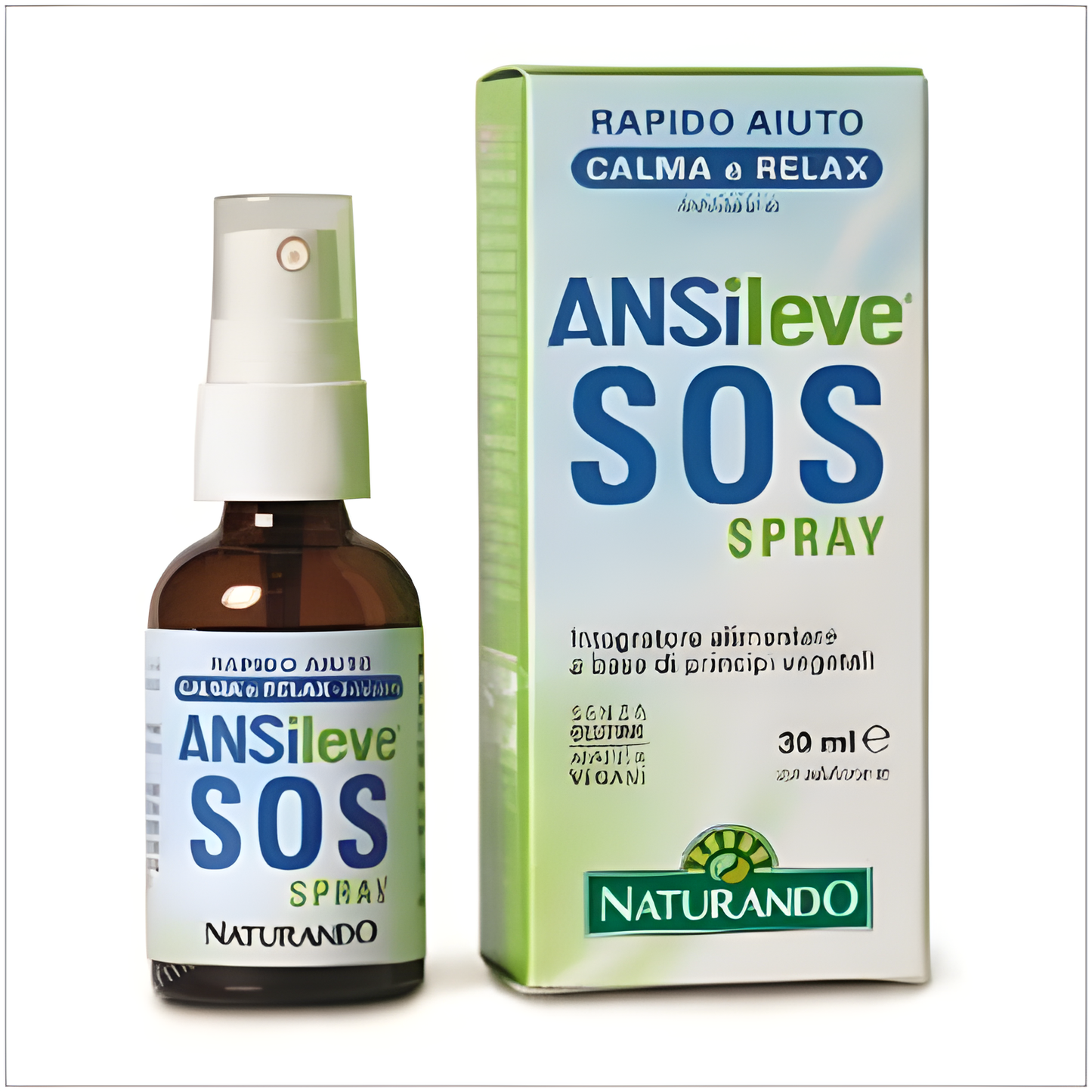 NATURANDO ANSILEVE SOS spray 30ml. SG VEGAN