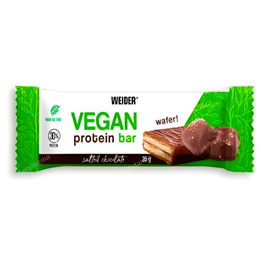 Weider Vegan Protein Wafer Bar Salted Chocolate 12ud.