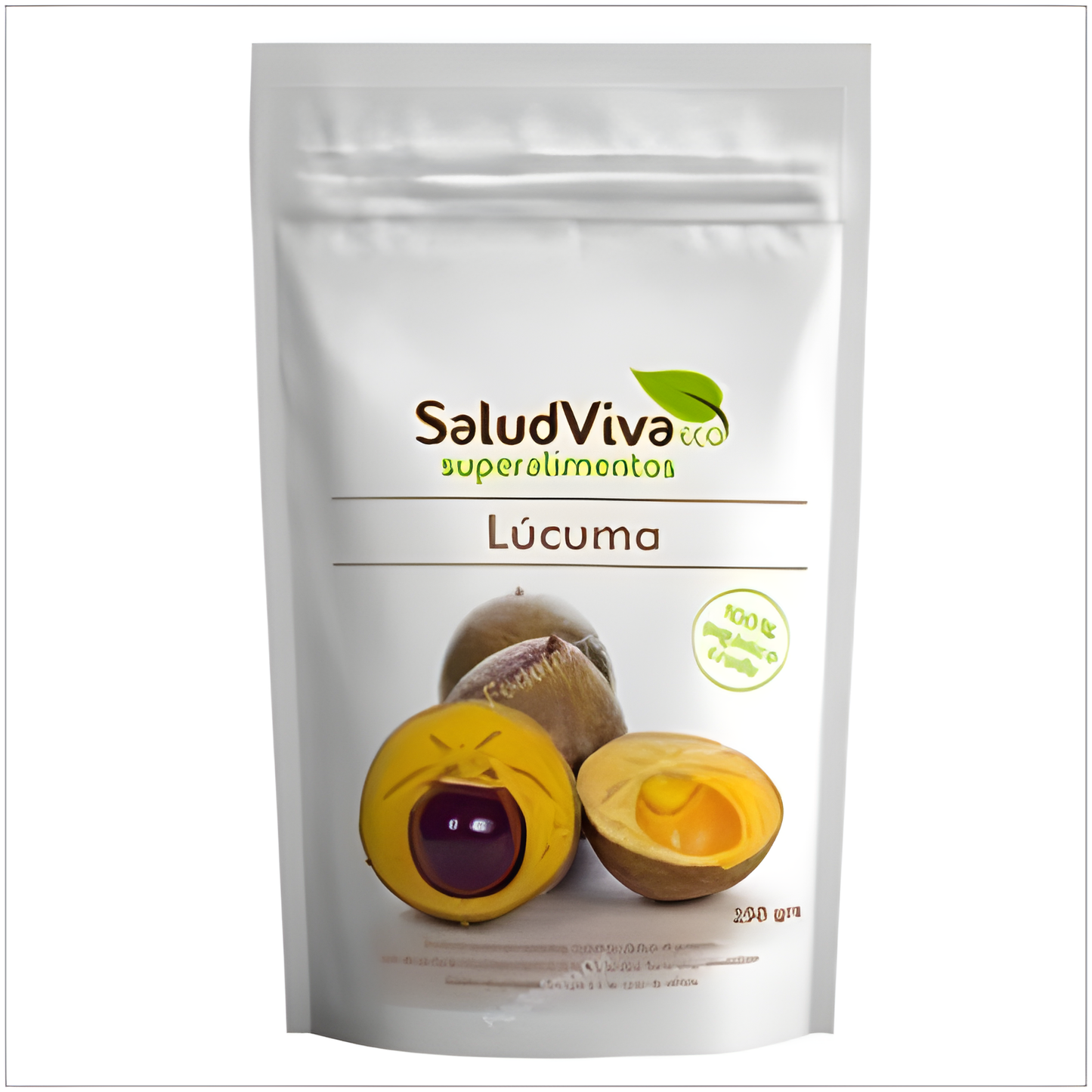 Salud Viva Lucuma en Polvo 250gr. Sg S/a Vegan