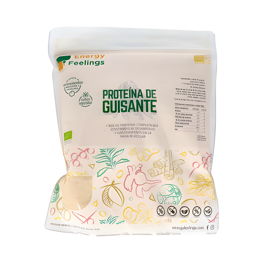Energy Feelings Proteina de Guisante Vainilla 1kg. Eco Vegan Sg