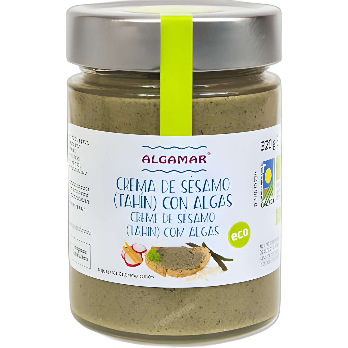 Algamar Tahin con Algas 320 Gr Bio Vegan