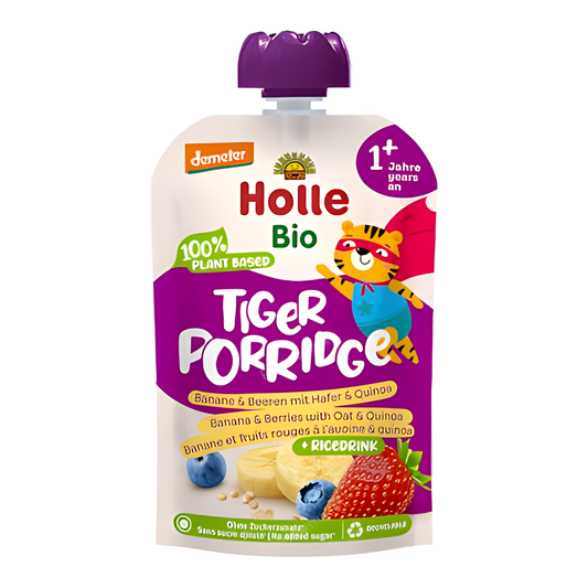 Holle Tiger Platano Arand Avena 1 Año 130 G Bio Sg Vegan