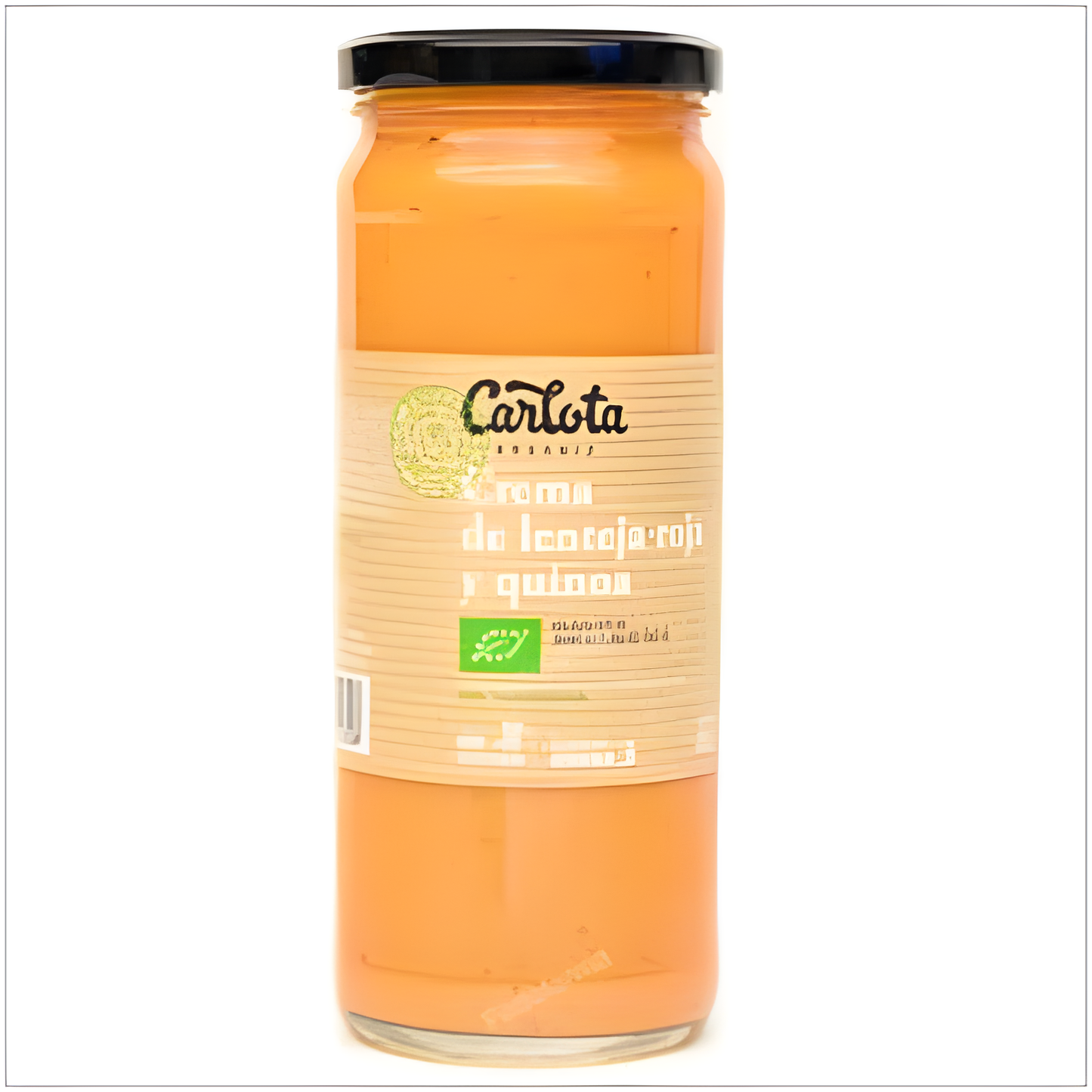 CARLOTA ORGANIC CREMA DE LENTEJA ROJA Y QUINOA 450gr. ECO SG VEGAN