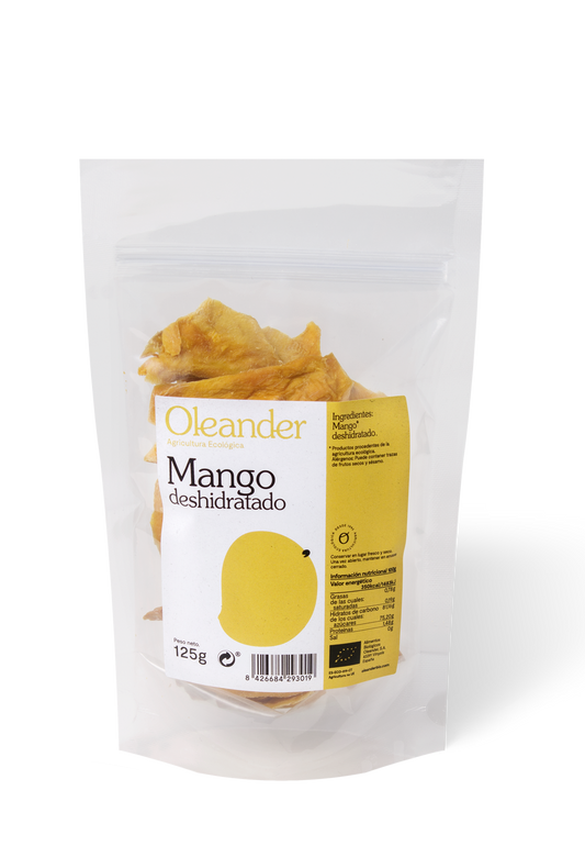 Oleander Mango Deshidratado Bio S/g 125 G Vegan