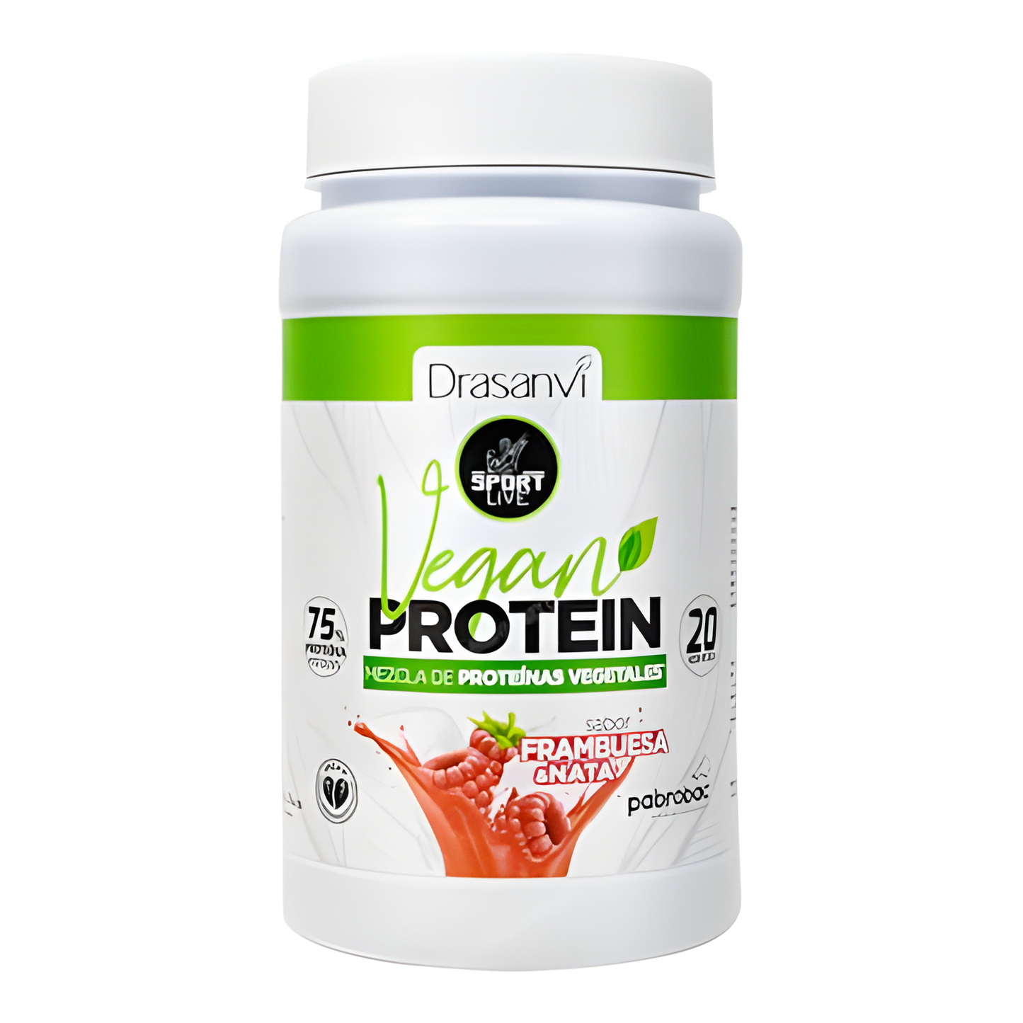 Drasanvi Sport Live Proteina Vegana Sabor Frambuesa 600g Sport Live