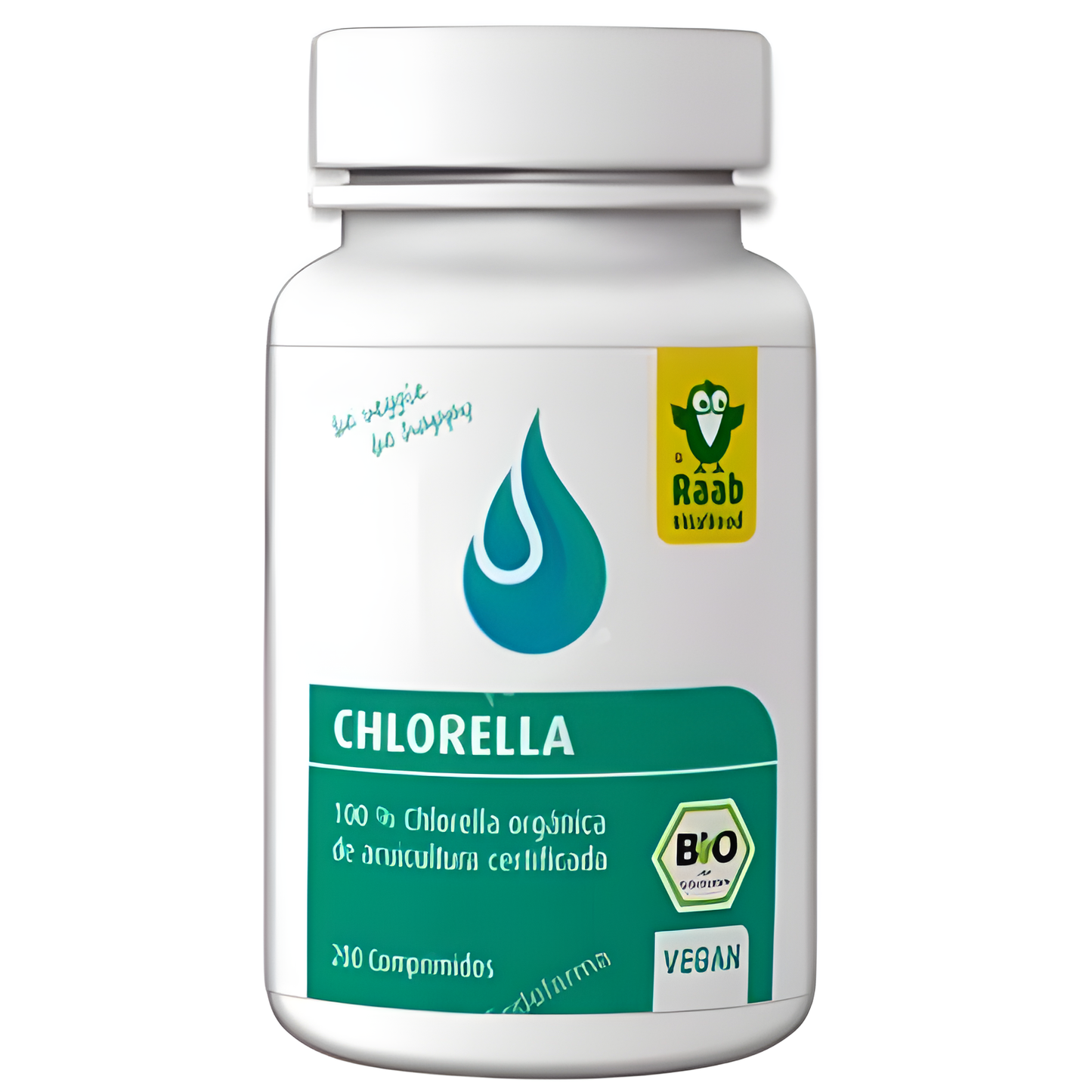 RAAB VITALFOOD ALGA CHLORELLA 200comp. BIO SG VEGAN