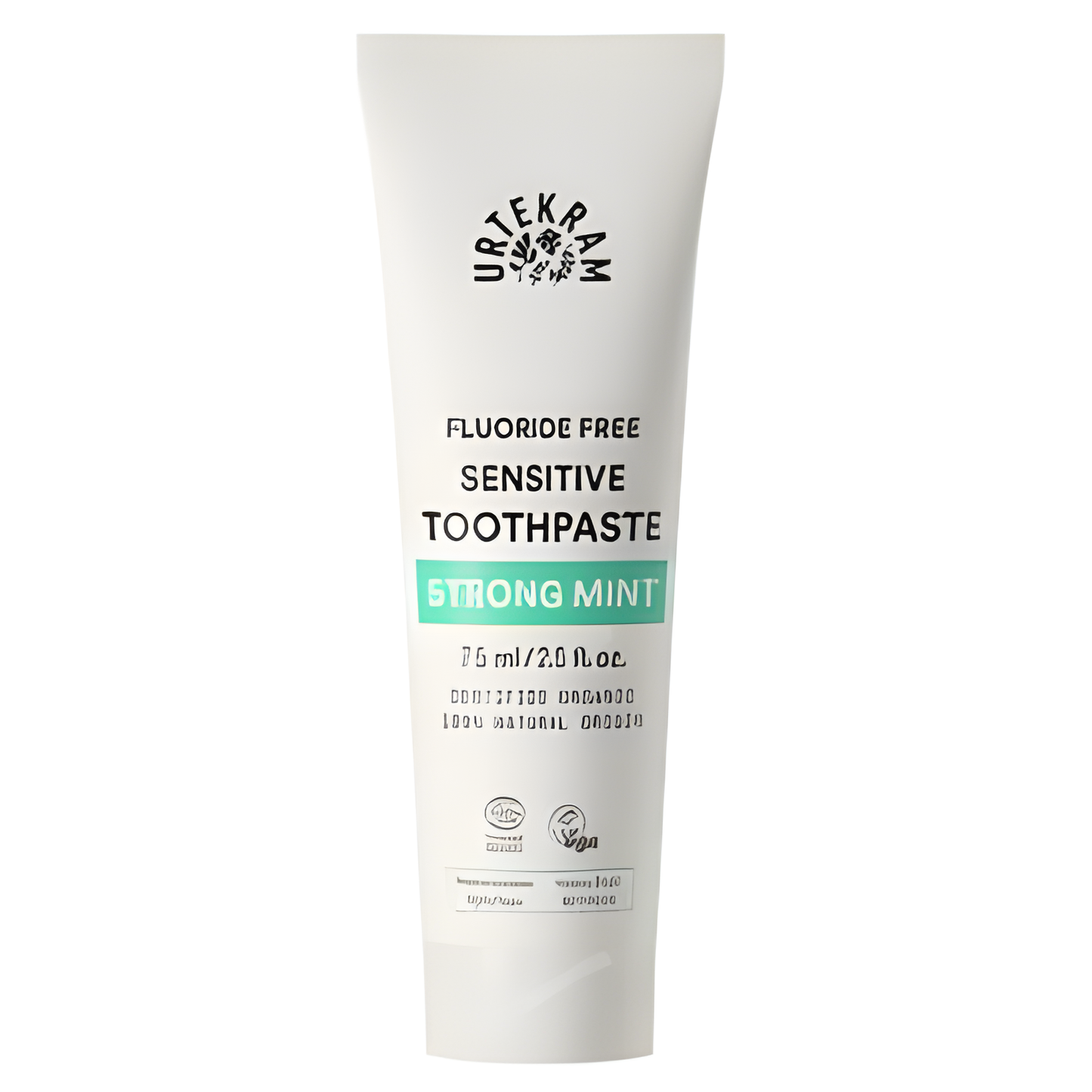 URTEKRAM DENTIFRICO MENTA FUERTE 75ml. ECO VEGAN