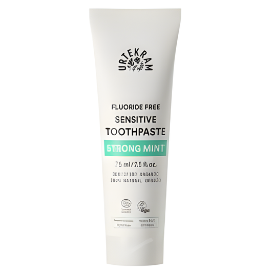 URTEKRAM DENTIFRICO MENTA FUERTE 75ml. ECO VEGAN