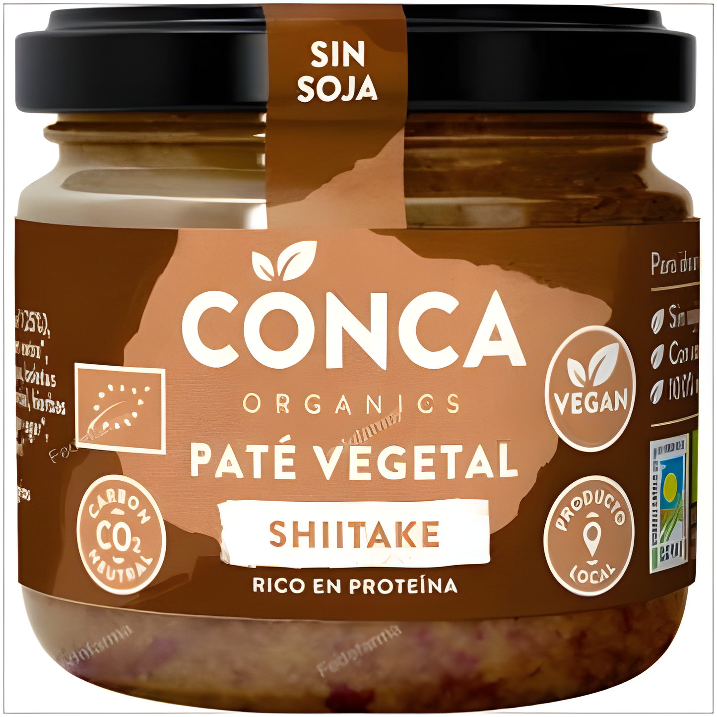 Conca Organics Pate Shitake Vegetal 110gr. Eco Vegan