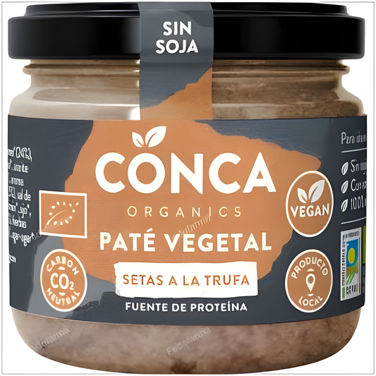 Conca Organics Pate Setas a la Trufa Vegetal 110gr. Eco Vegan