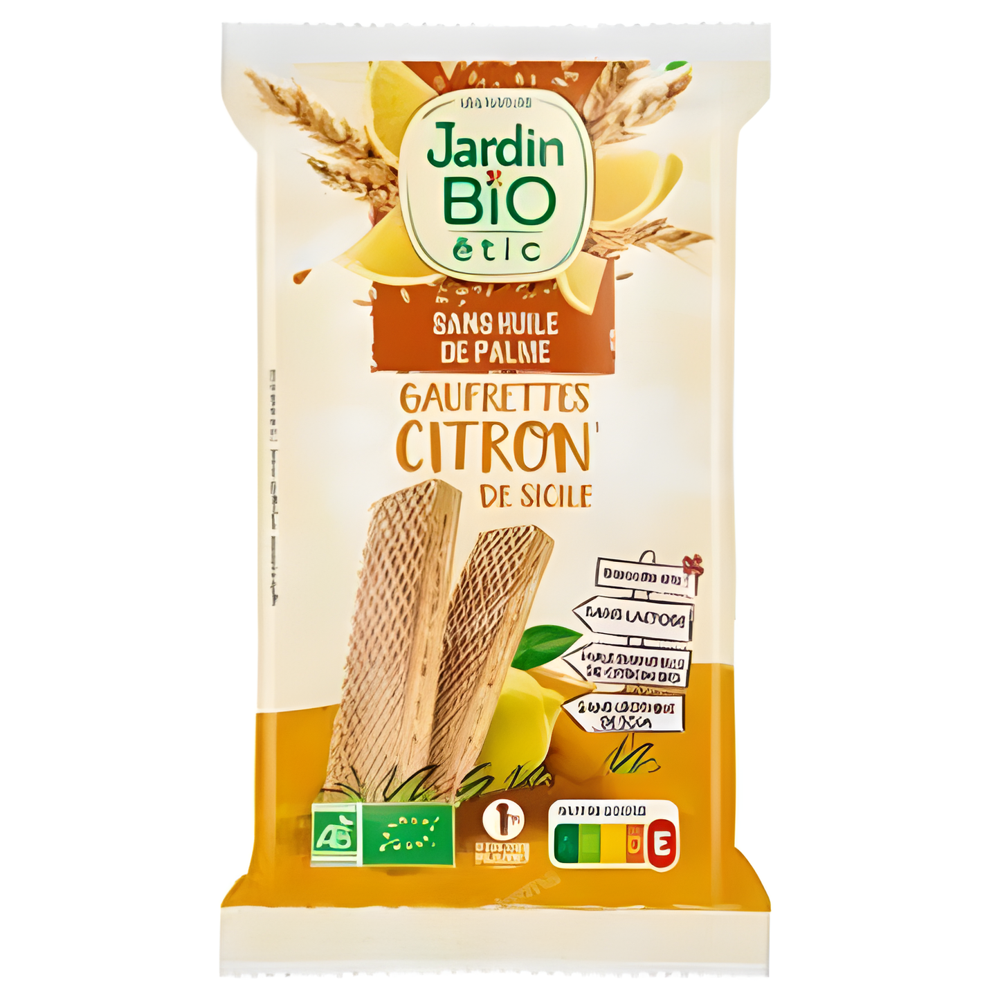 Jardin Bio Wafers de Limon 200gr. Bio Vegan