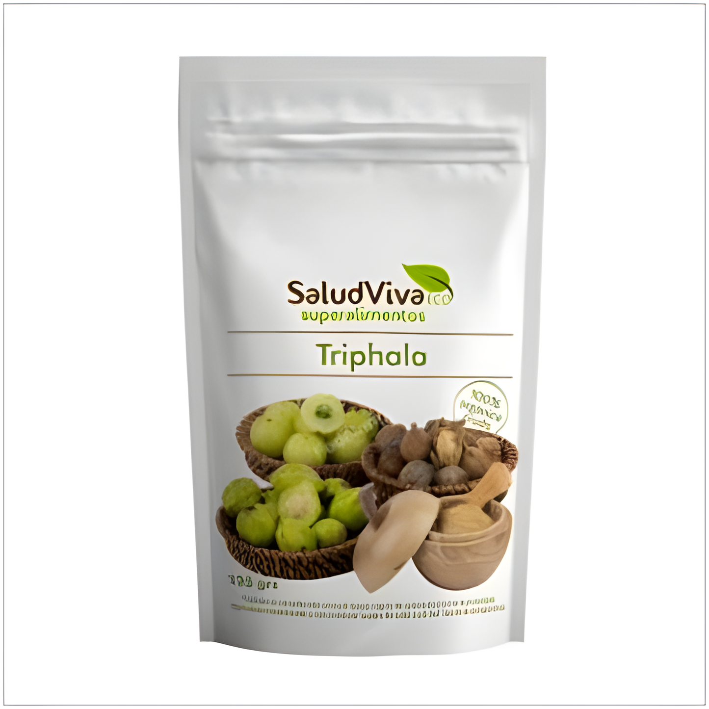 Salud Viva Triphala 125gr. Eco Sg S/a Vegan