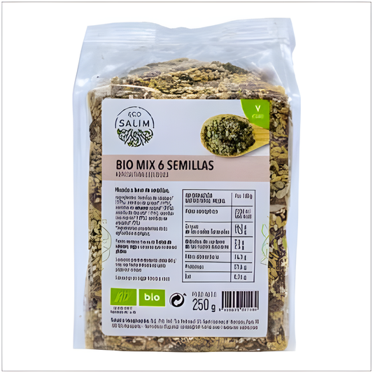 ECO SALIM BIO MIX 6 SEMILLAS 250gr. BIO VEGAN