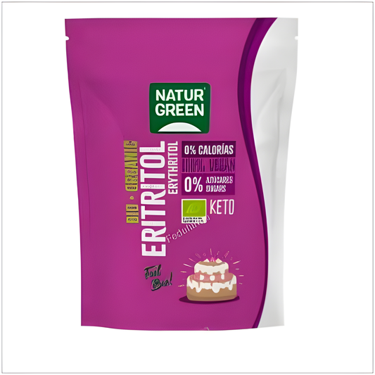 NATURGREEN ERITRITOL endulzante 1kg. BIO VEGAN