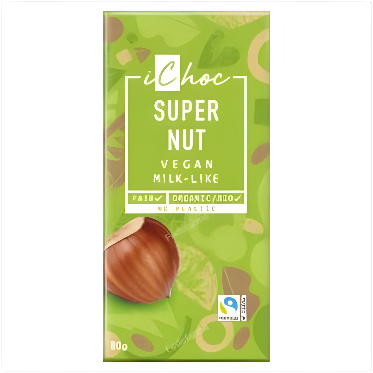 Ichoc Super Nut con Avellanas Chocolate 80gr. Bio Vegan