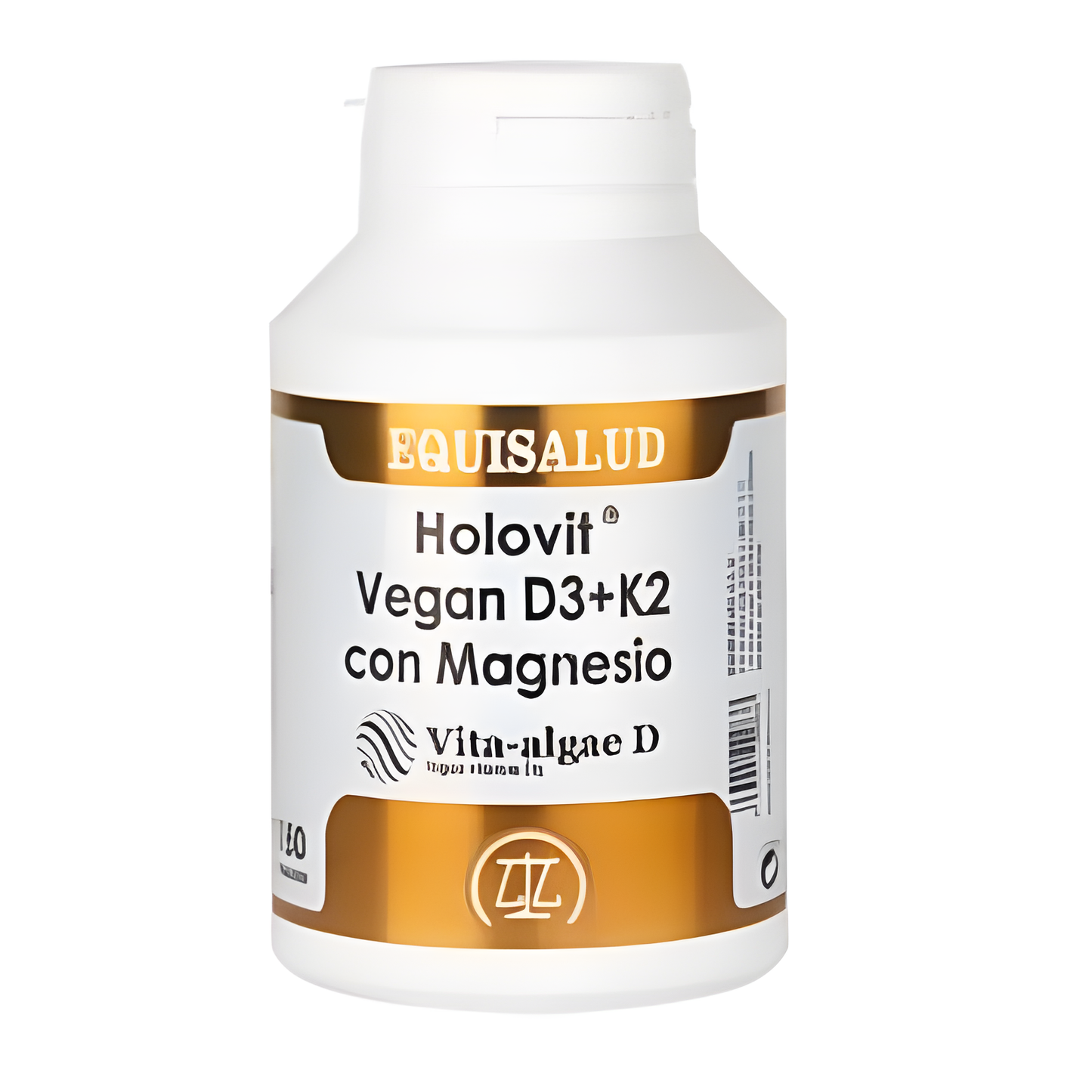 Equisalud Holovit Vegan D3+k2 con Magnesio 180cap.