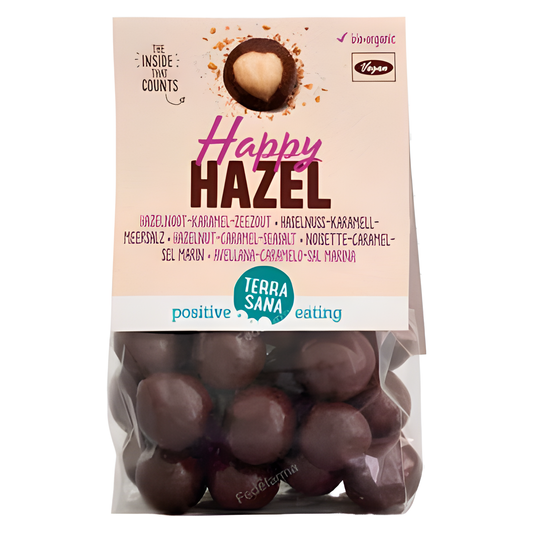 HAPPY HAZEL AVELLANA-CHOCOLATE-CARAMELO 140 gr BIO VEGAN