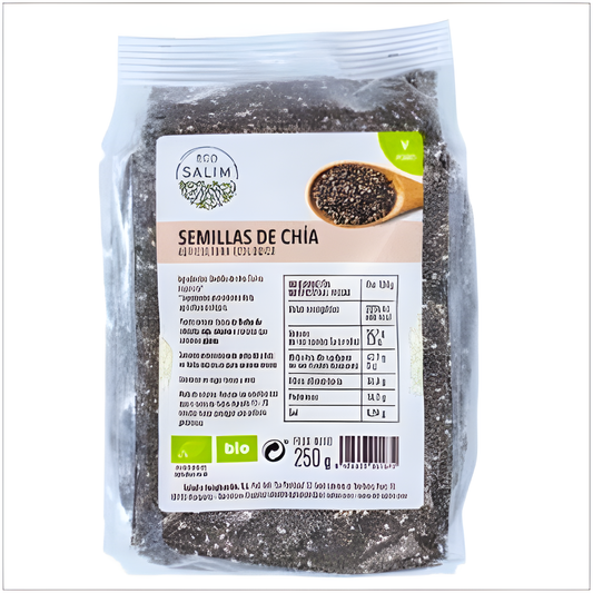 Eco Salim Semillas de Chia 250gr. Bio Vegan