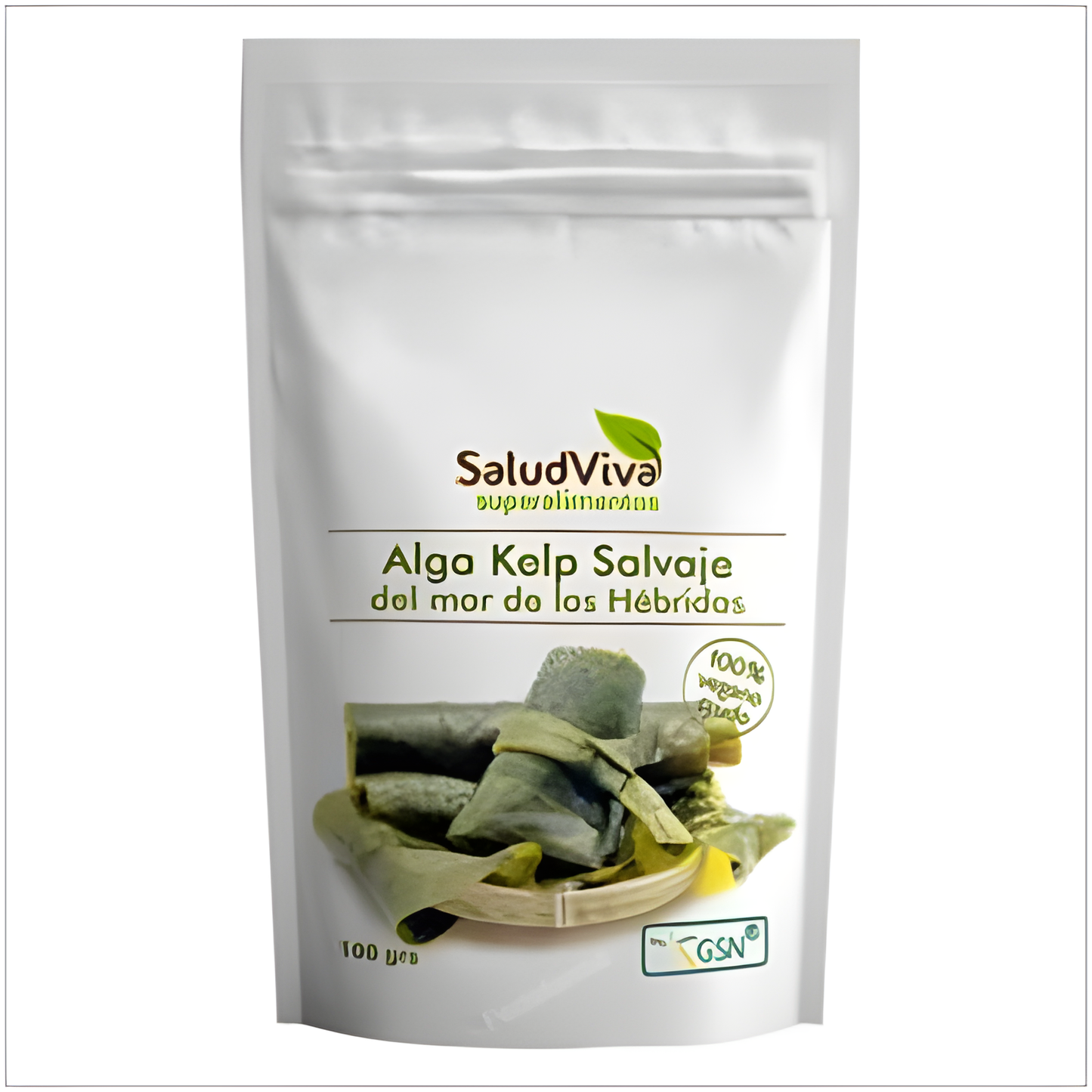 SALUD VIVA ALGA KELP SALVAJE en polvo 100gr. BIO VEGAN
