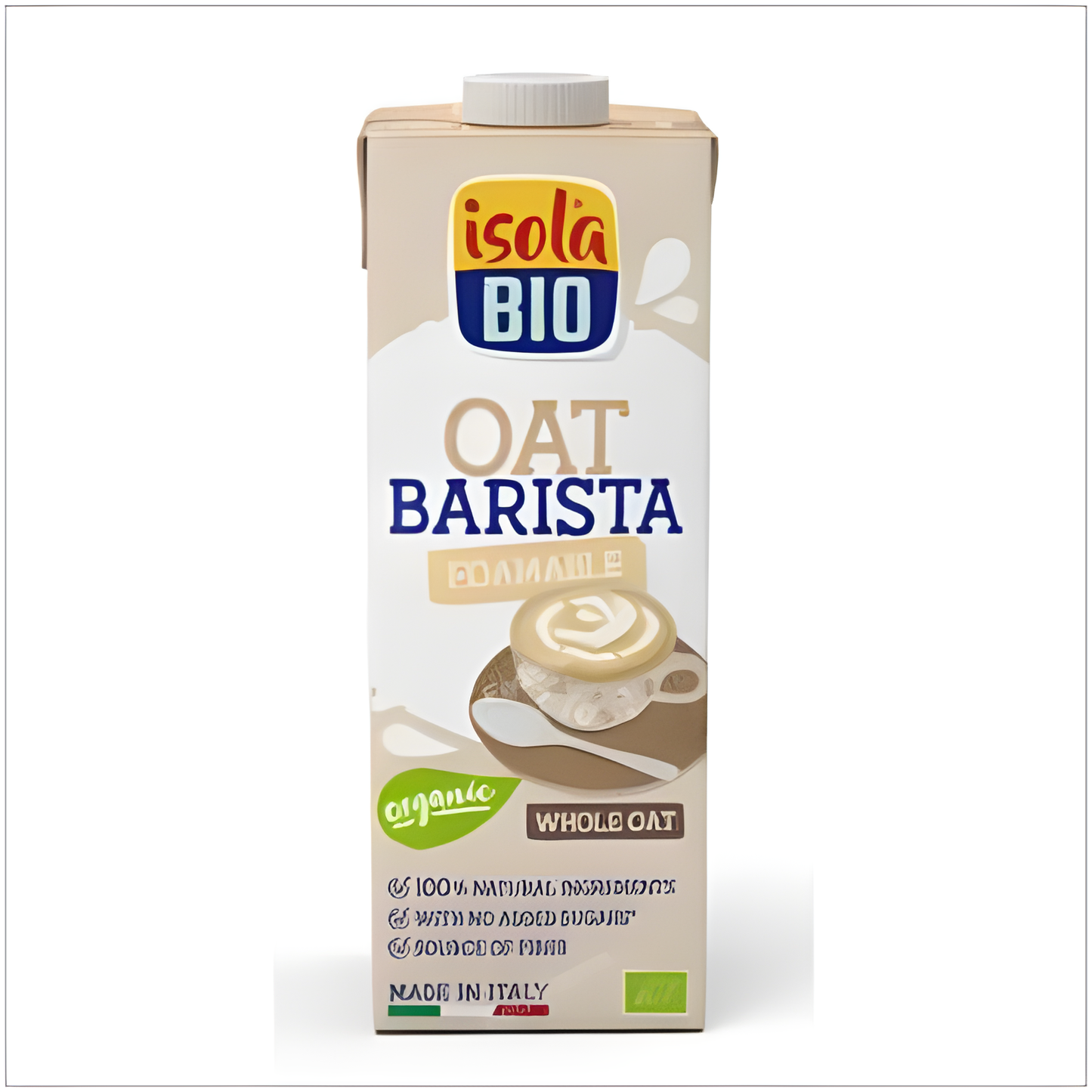 ISOLA BEBIDA VEGETAL DE AVENA barista 1lt 6uds BIO VEGAN