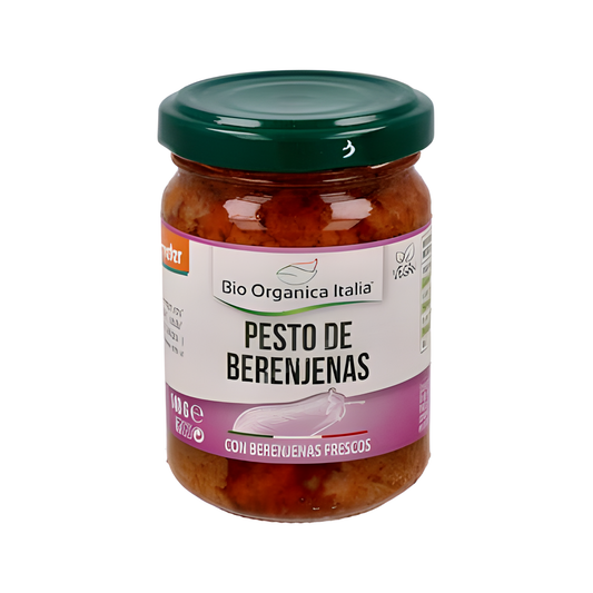 Bio Organica Italia Pesto de Berenjenas 140gr. Demeter Vegan