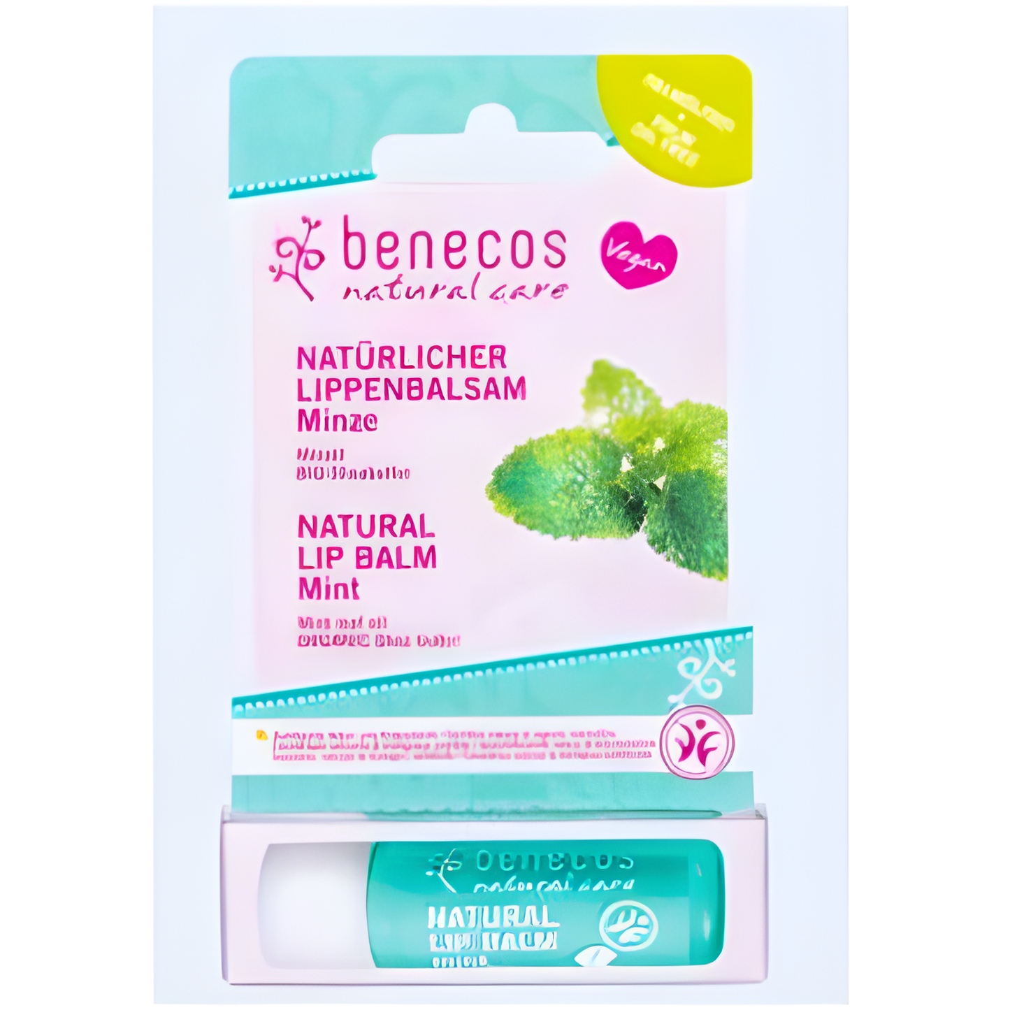 Benecos Balsamo Labial Vegano Menta 4,8gr.