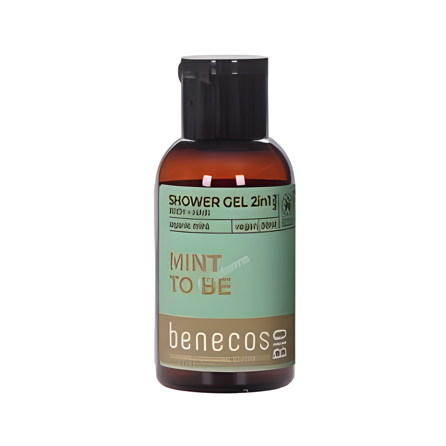 Benecos Gel de Baño 2en 1 Menta Mini Viaje 50ml. Bio Vegan