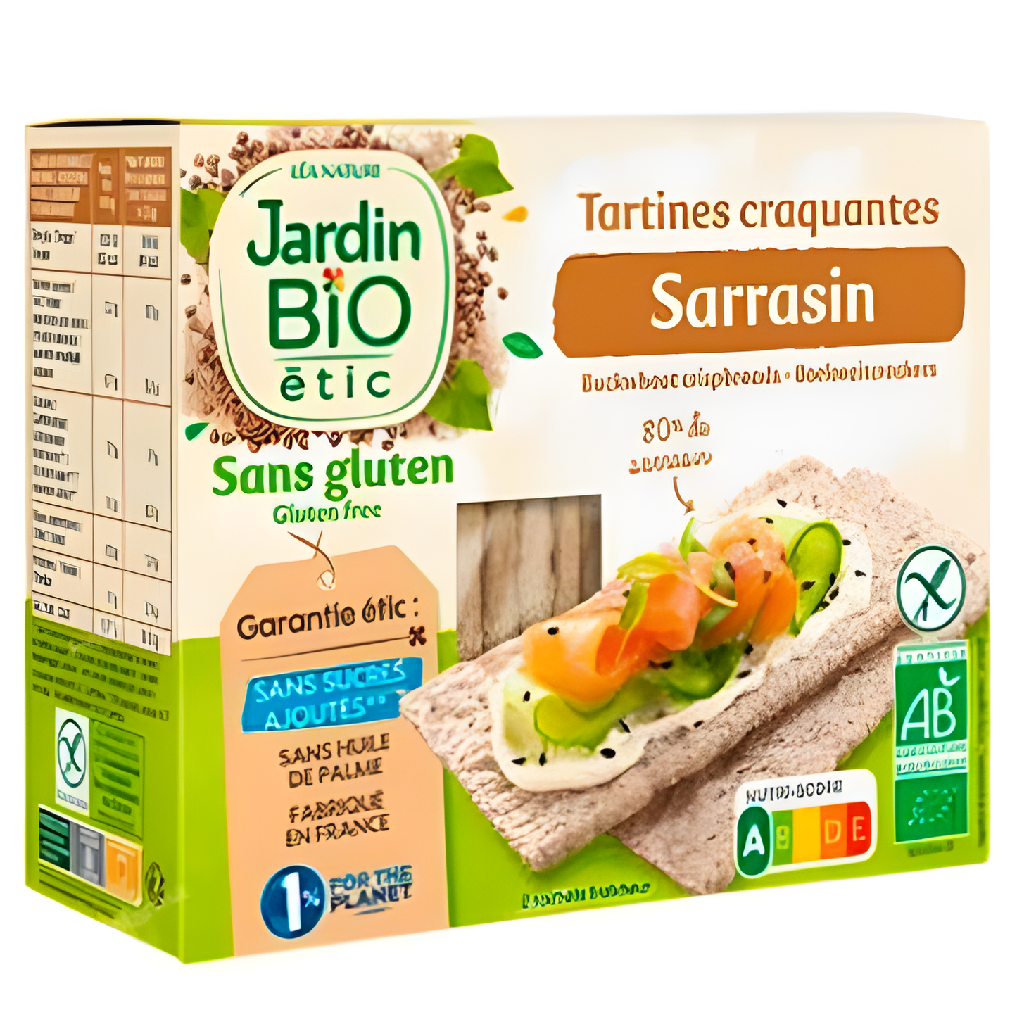 JARDIN BIO CRACKER DE TRIGO SARRACENO 150gr. BIO SG VEGAN