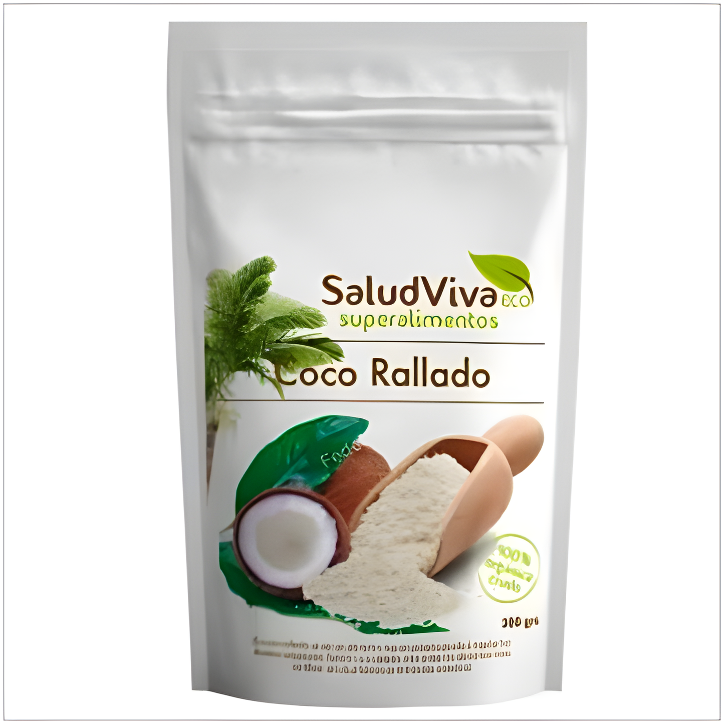 SALUD VIVA COCO rallado 300gr. ECO SG S/A VEGAN