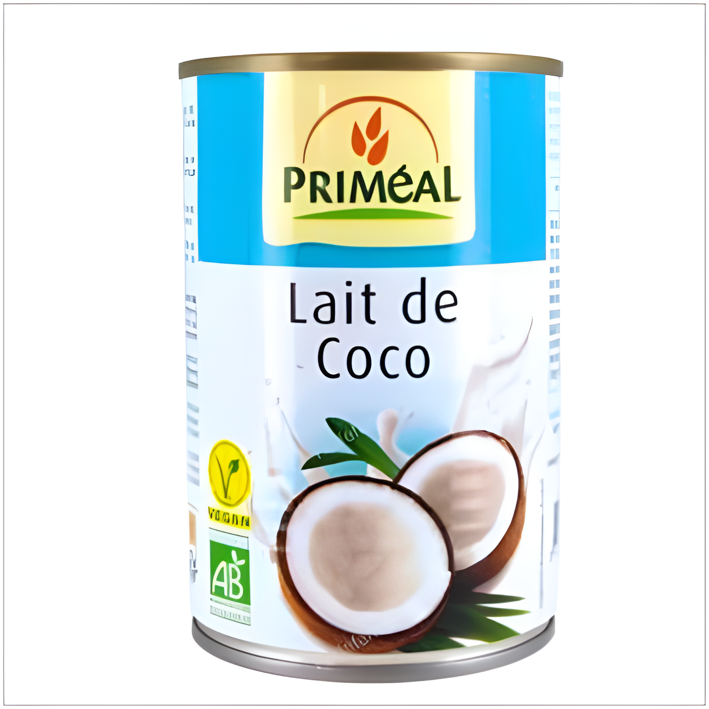 Primeal Leche de Coco Para Cocinar 400ml. Bio Vegan