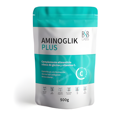 BSB LABS AMINOGLIK PLUS+VITAMINA C 500gr. SG VEGAN