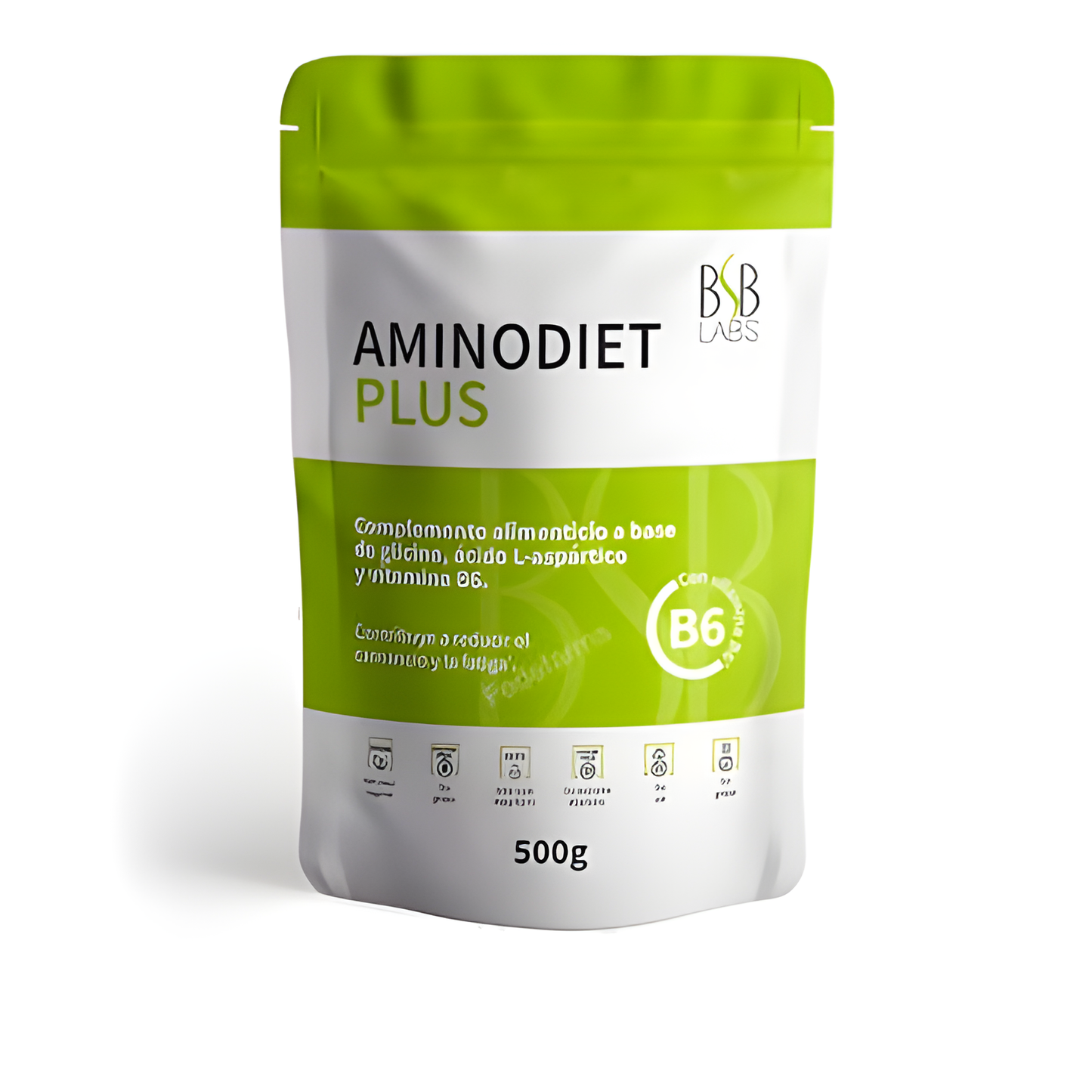 BSB LABS AMINODIET PLUS+VITAMINA B6 500gr. SG VEGAN