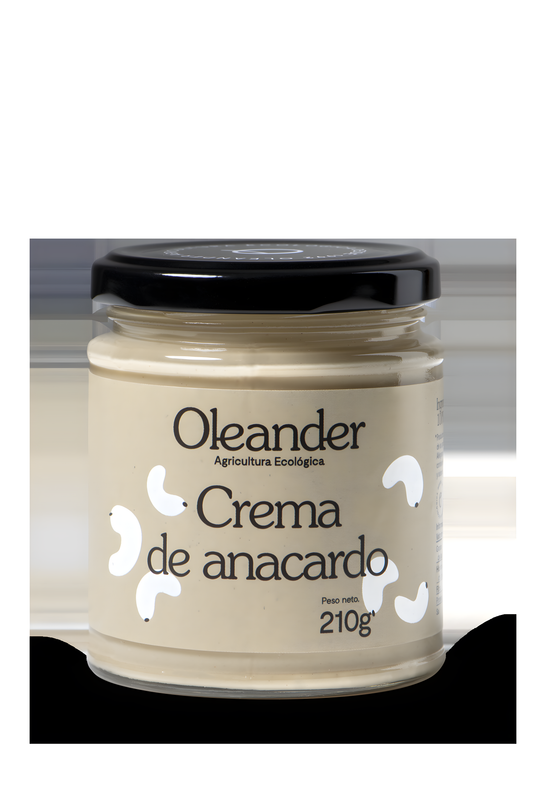 Oleander Crema de Anacardo Crudo Bio S/g 210 G Vegan