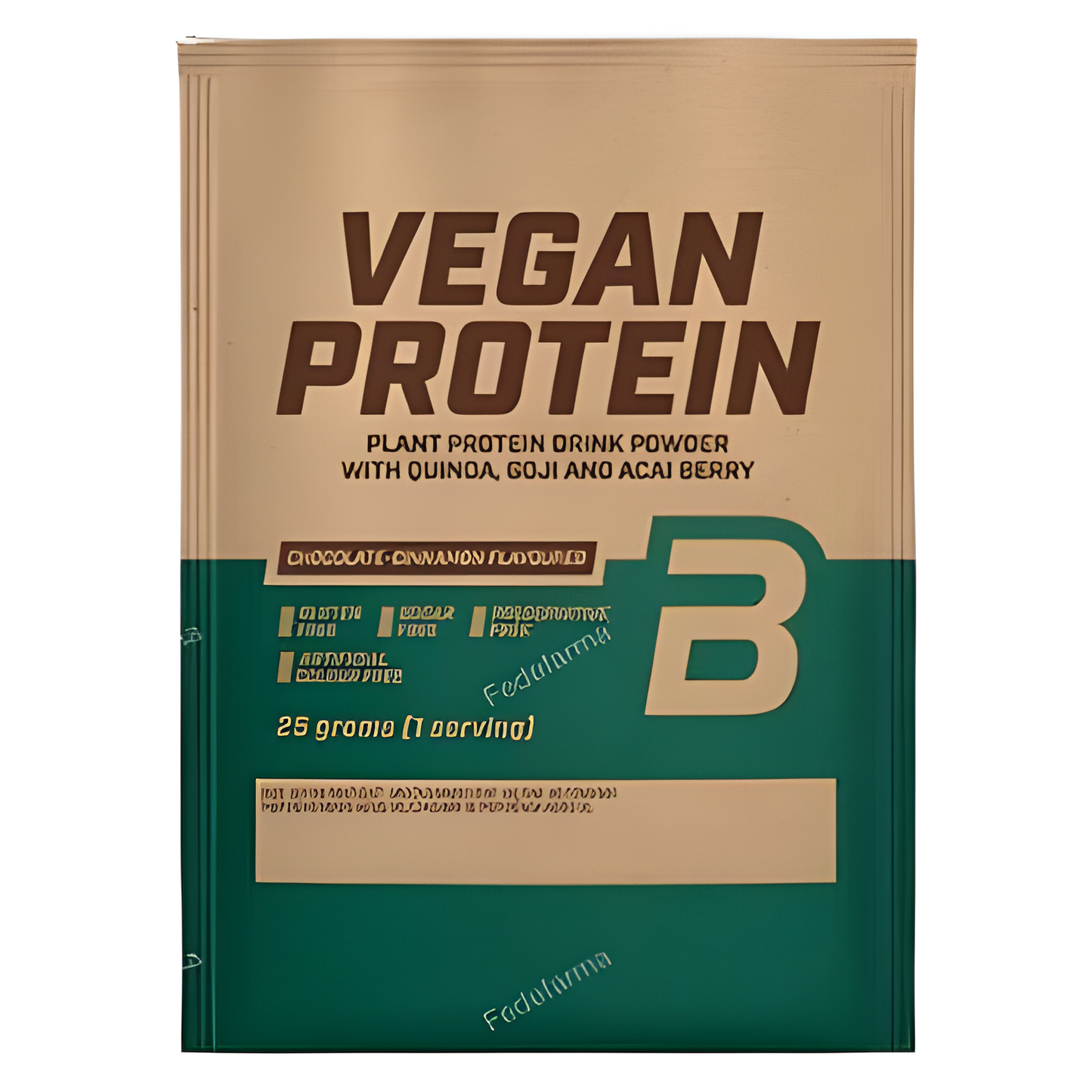 Biotechusa Vegan Protein Choc-canela - 25g